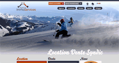Desktop Screenshot of immoservices.net